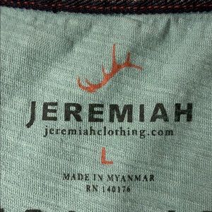 Jeremiah Shirts - Jeremiah Henley short sleeve t shirt Jeremiah Shirts - Jeremiah Henley short sleeve t shirt